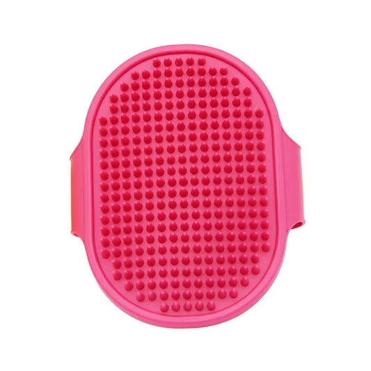 Pet Bath Brush Massage Gloves Cat Dog Grooming Comb Deshedding Tool Waterproof Soft Bristle Cleaning Supplies for Shedding Hair