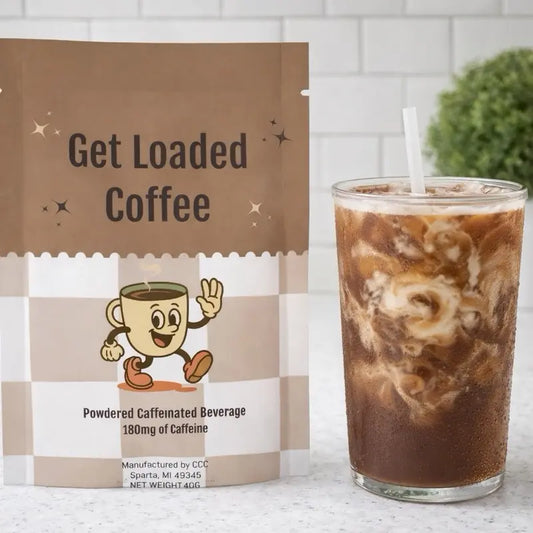 Revitalize Your Day with Protein Loaded Coffee – Viral | Convenient Single Packet | 16Oz Instant Coffee Drink Mix Packed with 10G Protein & 180Mg Caffeine for Hot or Cold Enjoyment