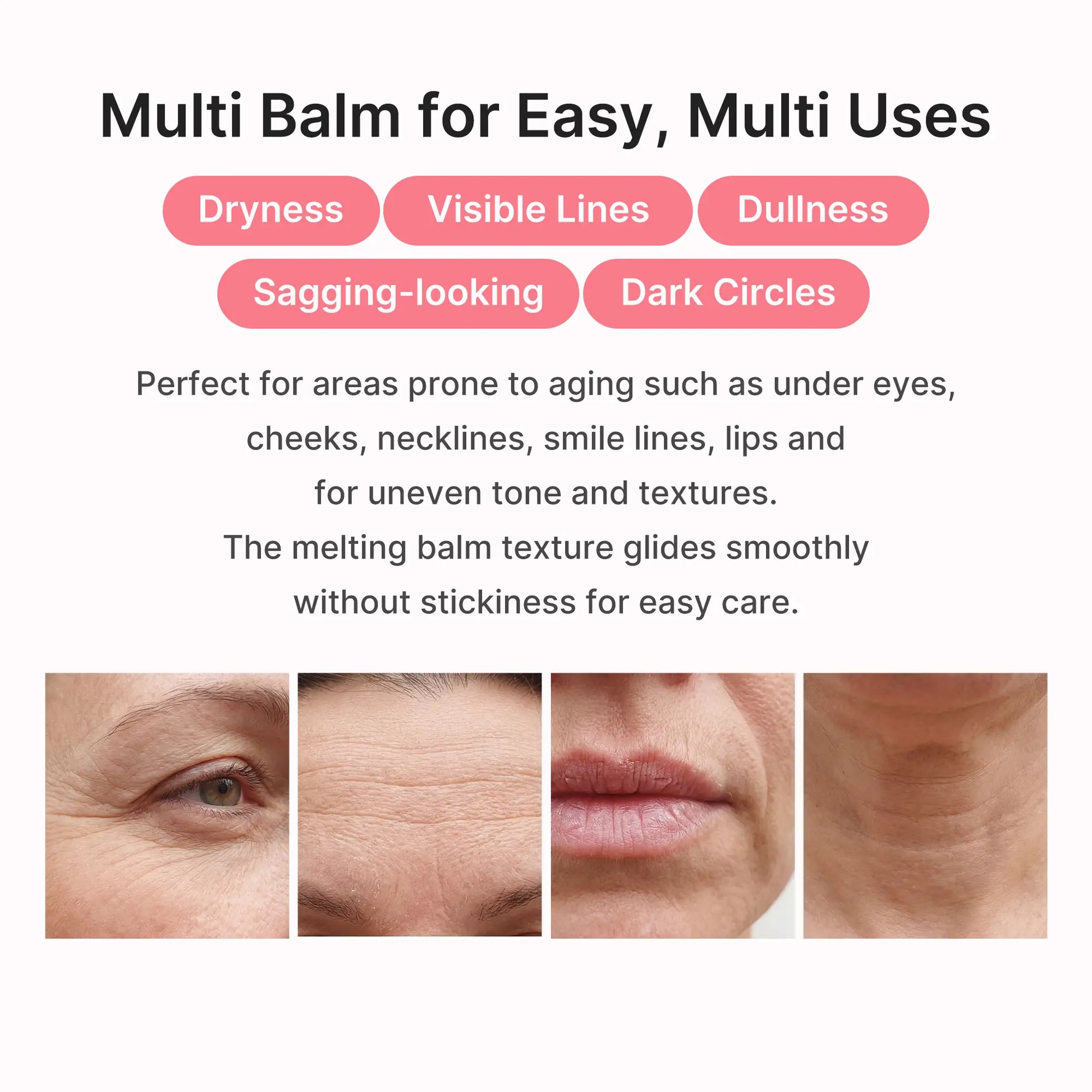 Revitalize Your Skin with Medicube's PDRN Pink Collagen Volume Multi Balm | Ultimate Anti-Aging Solution for Youthful Radiance, Fine Line Reduction, and Deep Hydration | Perfect for Under-Eyes, Neck, Forehead, Smile Lines, and Lips | Korean Skincare Innovation