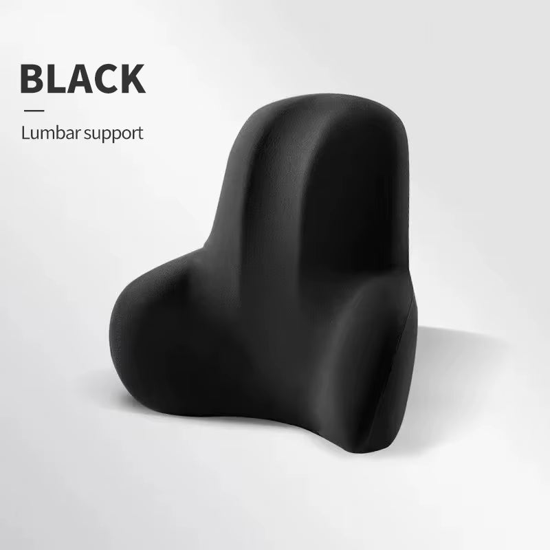 Auto Memory Foam Neck Pillow Car Headrest Cushion Protection Lumbar Backrest Cushion Lumbar Cushion