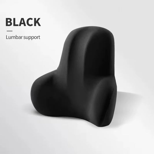 Auto Memory Foam Neck Pillow Car Headrest Cushion Protection Lumbar Backrest Cushion Lumbar Cushion