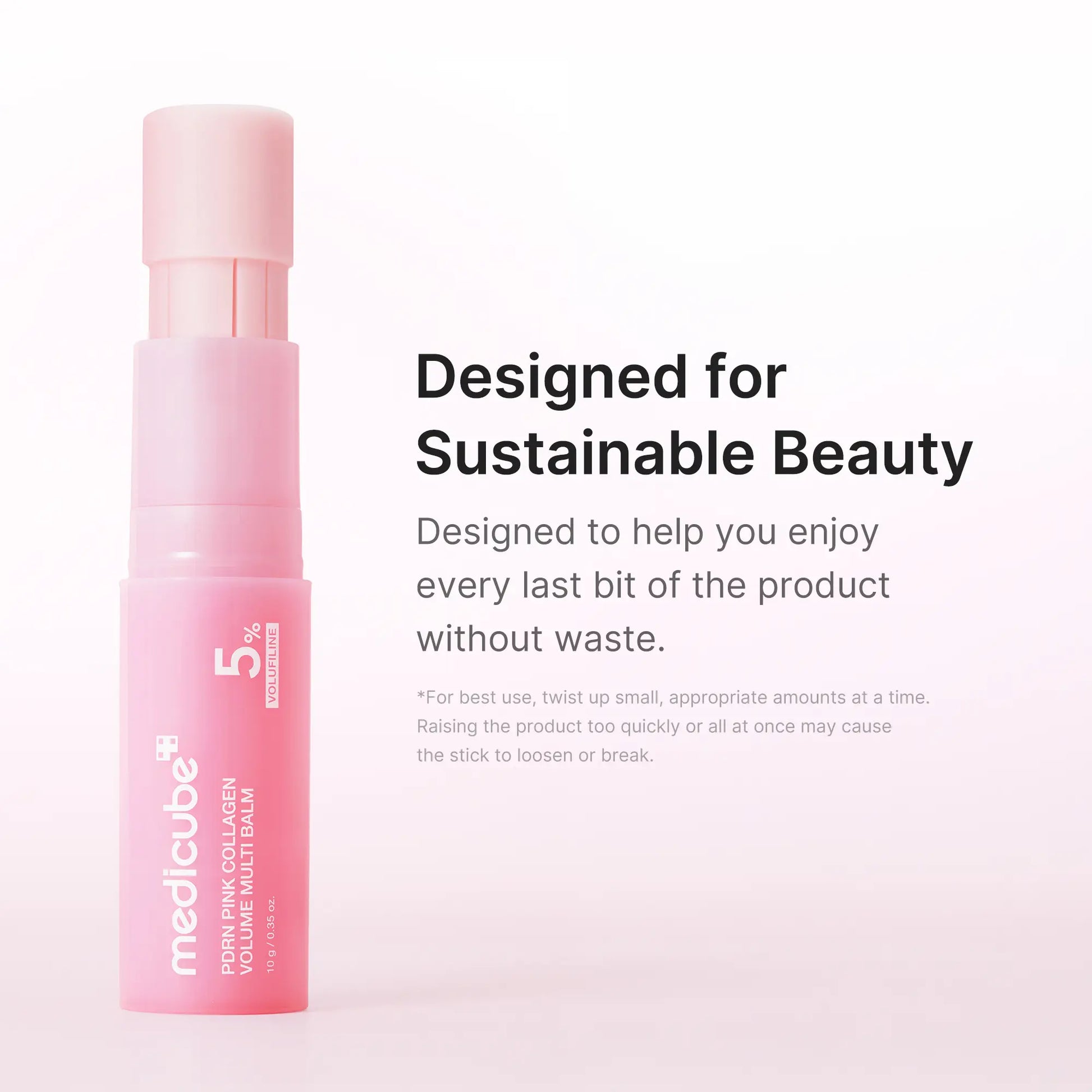 Revitalize Your Skin with Medicube's PDRN Pink Collagen Volume Multi Balm | Ultimate Anti-Aging Solution for Youthful Radiance, Fine Line Reduction, and Deep Hydration | Perfect for Under-Eyes, Neck, Forehead, Smile Lines, and Lips | Korean Skincare Innovation