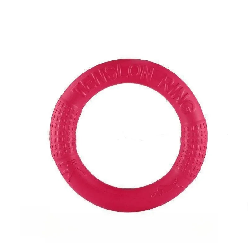 1Pcs Pet Toy Dog Frisbee Grinding Teeth Training Ring Tension Ring Suitable for Small Dogs