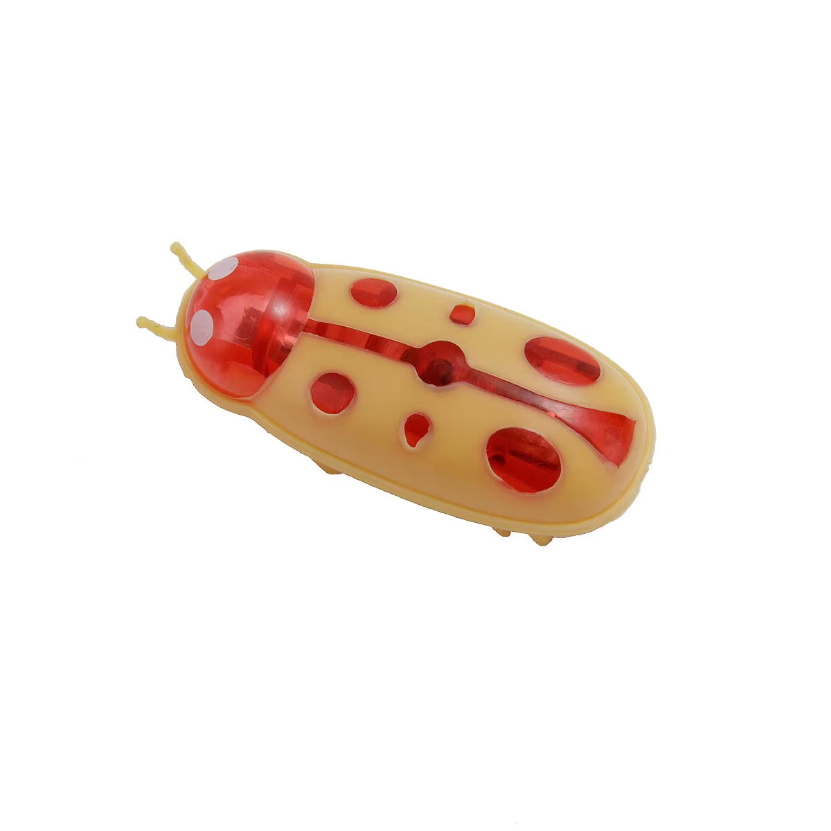 Mini Electric Bug Pet Dog Cat Toy Interactive Cute Ladybird Beetle Animal Shape Cat Toys Walking Insect Cat Playing Supplies